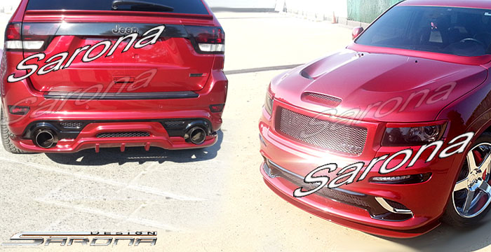 Custom Jeep Grand Cherokee  SUV/SAV/Crossover Body Kit (2011 - 2016) - $1350.00 (Part #JP-007-KT)